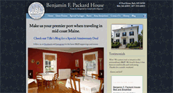 Desktop Screenshot of benjaminfpackardhouse.com